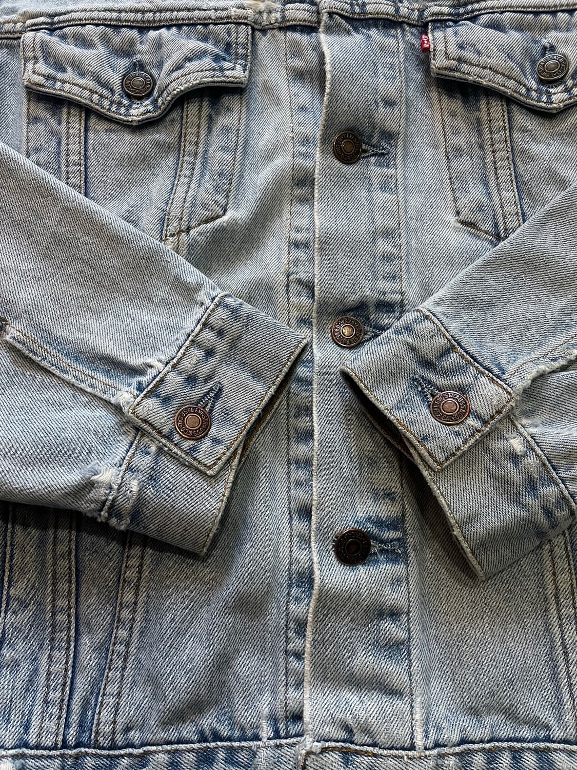 90’s 리바이스 데님 자켓 L MADE IN PORTUGAL 상품이미지5