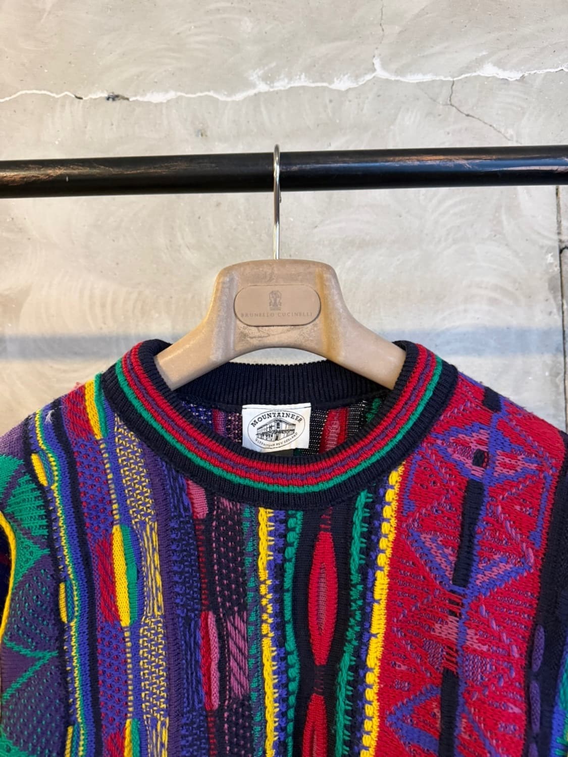 MOUNTAINEER 케이블 니트 100 상품이미지3