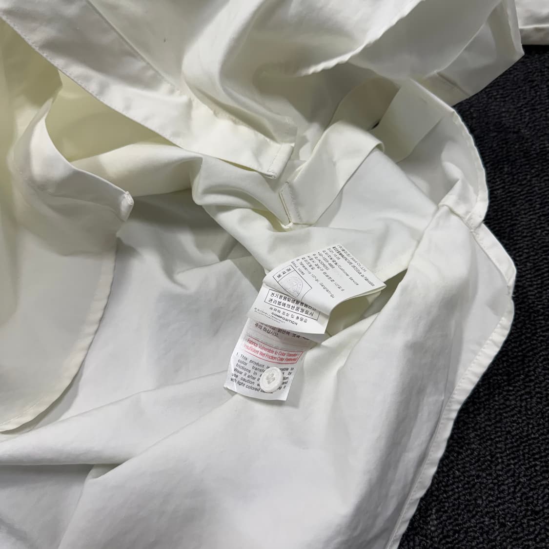 우영미 백로고 디테일 셔츠  상품이미지8