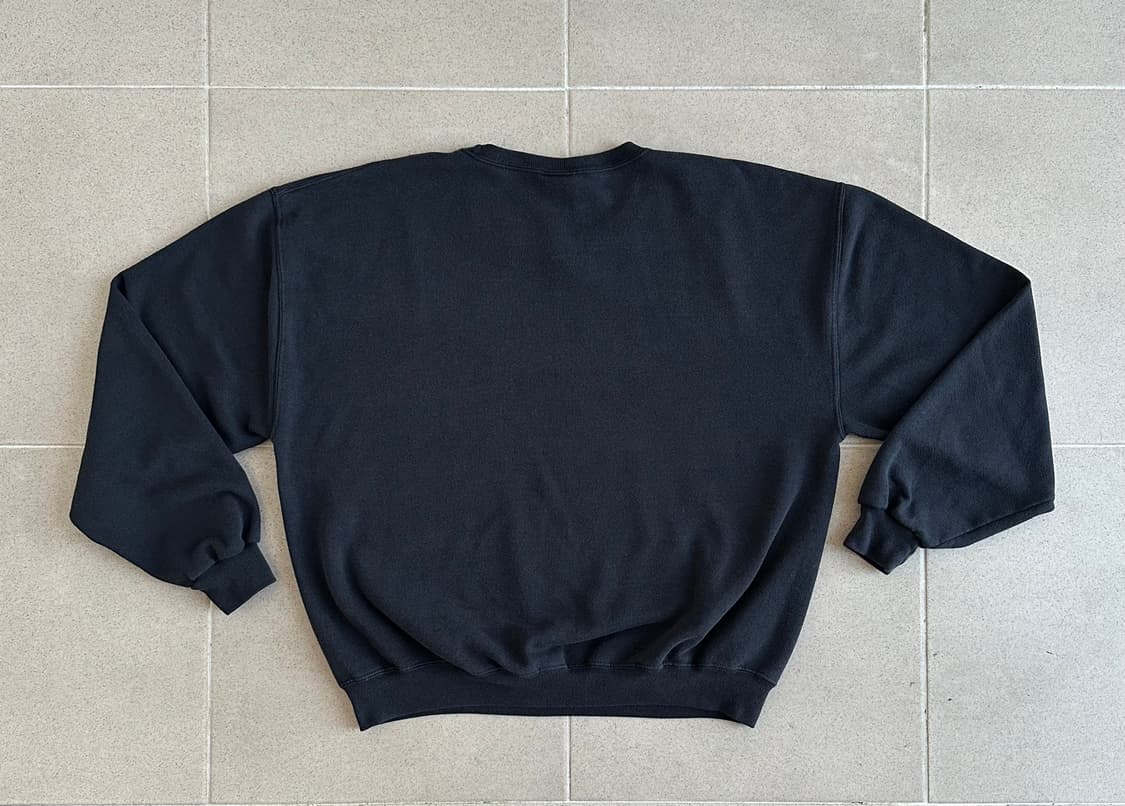 00s 빈티지 러셀 스웻셔츠 블랙 L 상품이미지2