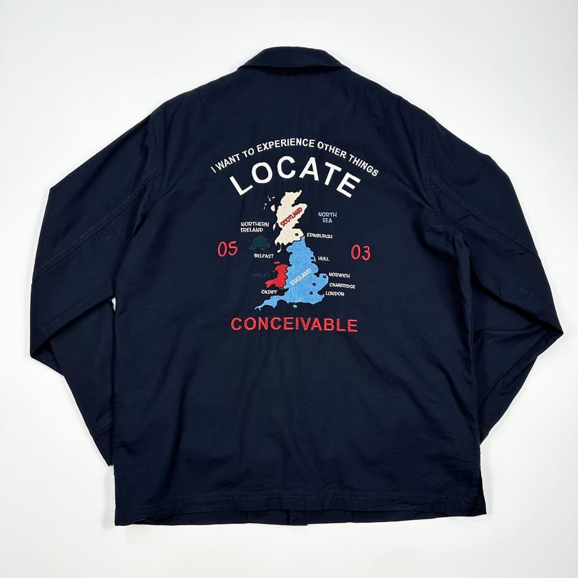 VTG 빈티지 블랙 코튼 코치자켓 (L) 상품이미지3