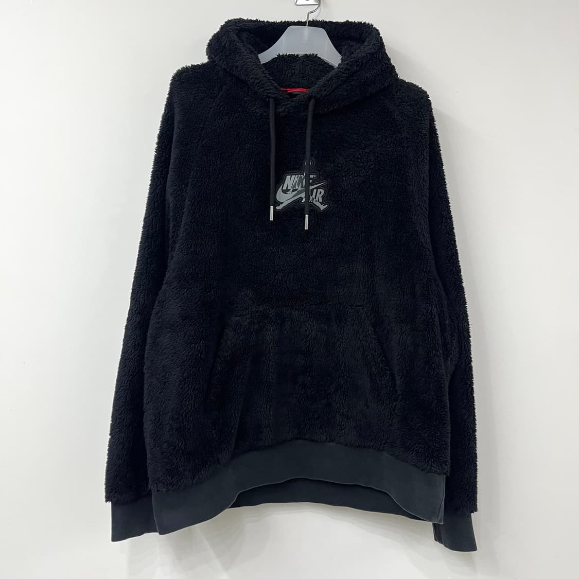 나이키 조던 셰르파 후리스 블랙 후드티 상품이미지2