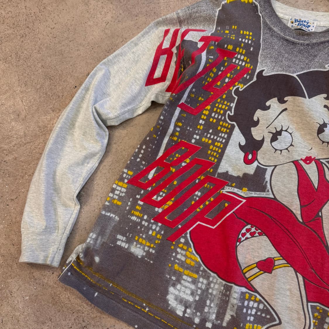 BETTY BOOP late 90s-early 00s 정식 라이센스 반팔 상품이미지4