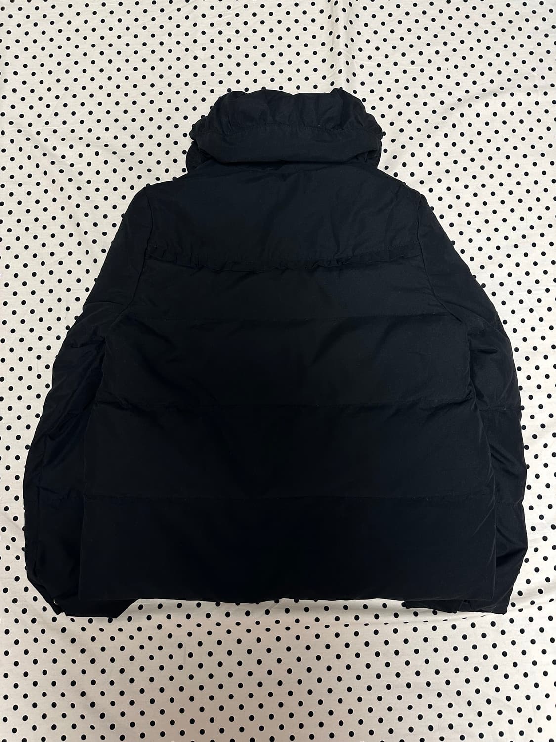 jpn 미니멈 MINIMUM 블랙 디테일 버튼 다운패딩  상품이미지3