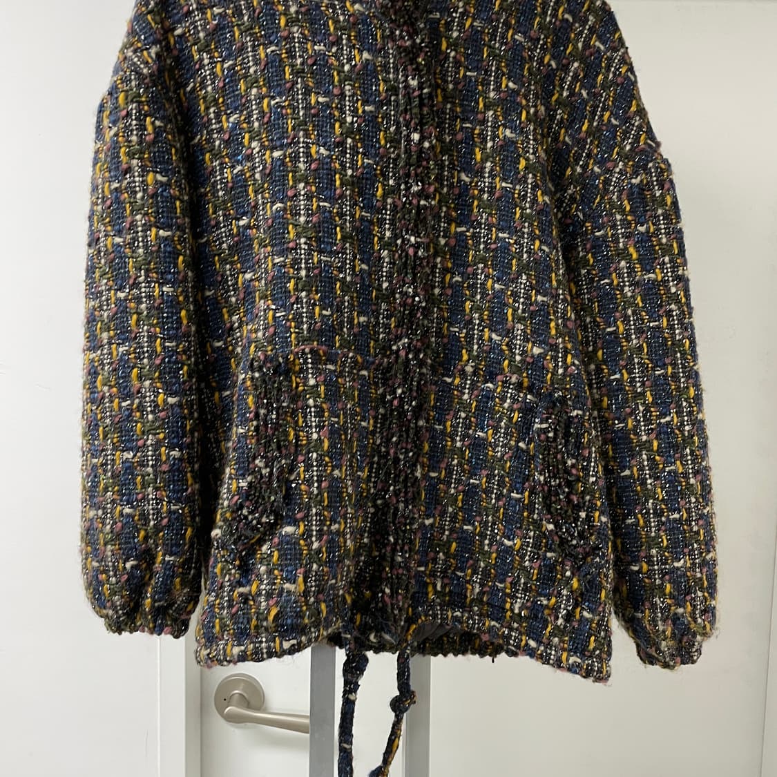 이자벨마랑 트위드 후드 자켓 34(W) 상품이미지3