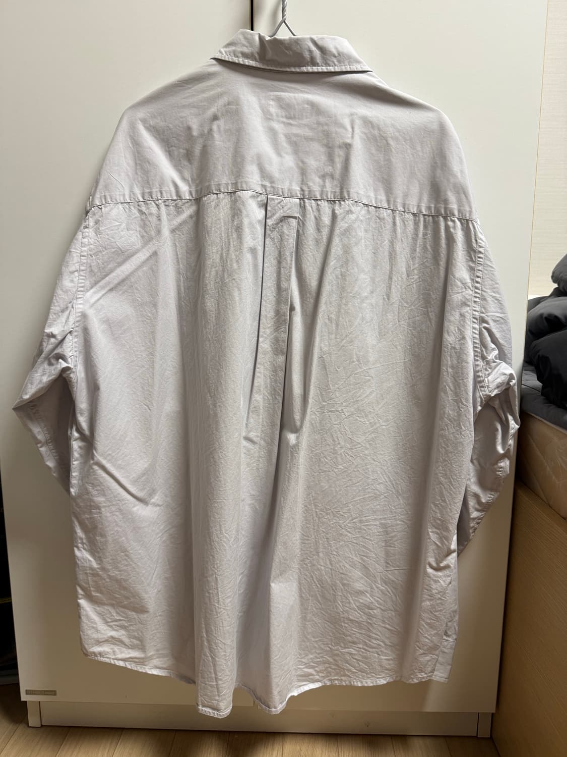 [03] 어나더오피스 23AW 볼드 가먼트 셔츠 도브 그레이 L 상품이미지4