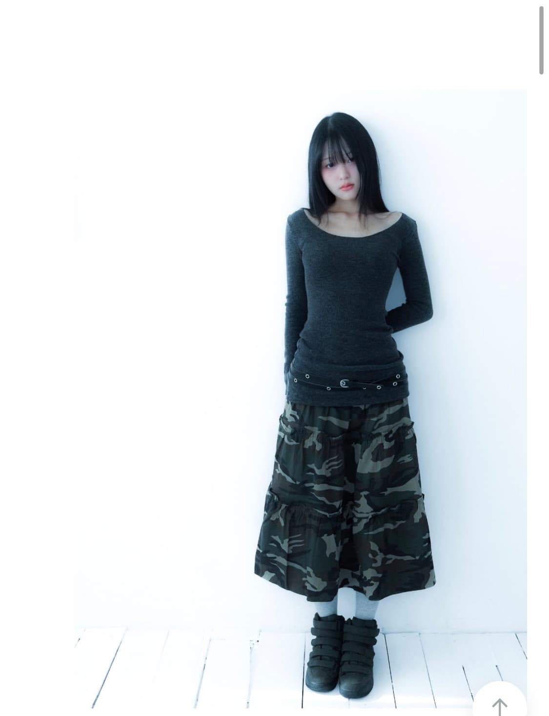 알로하프로젝트 롱 니트 오프숄더 원피스 aloha knit ops 상품이미지2