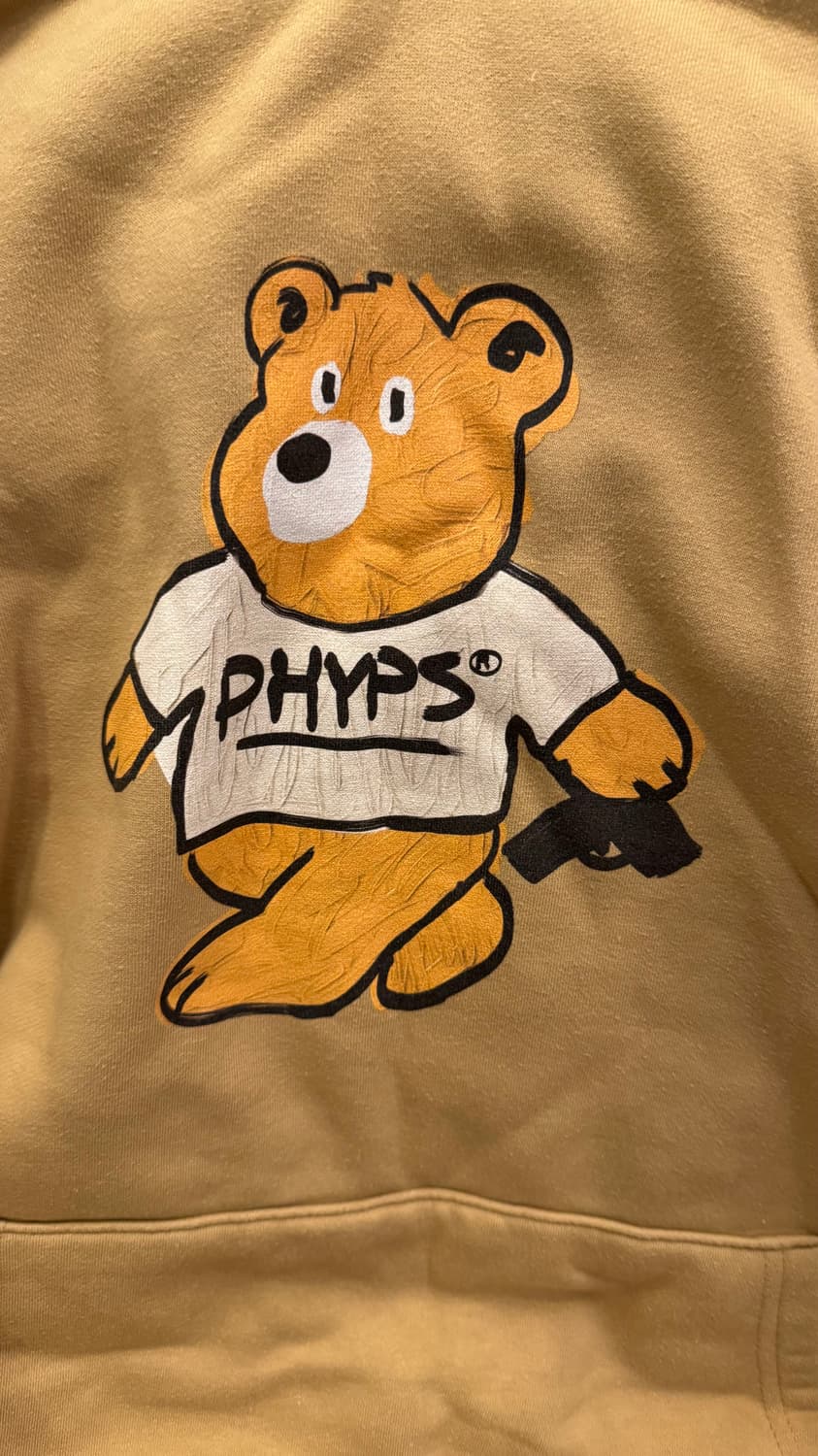 PHIPPS 베어 후드티 XL 피지컬 디파트먼트 상품이미지2