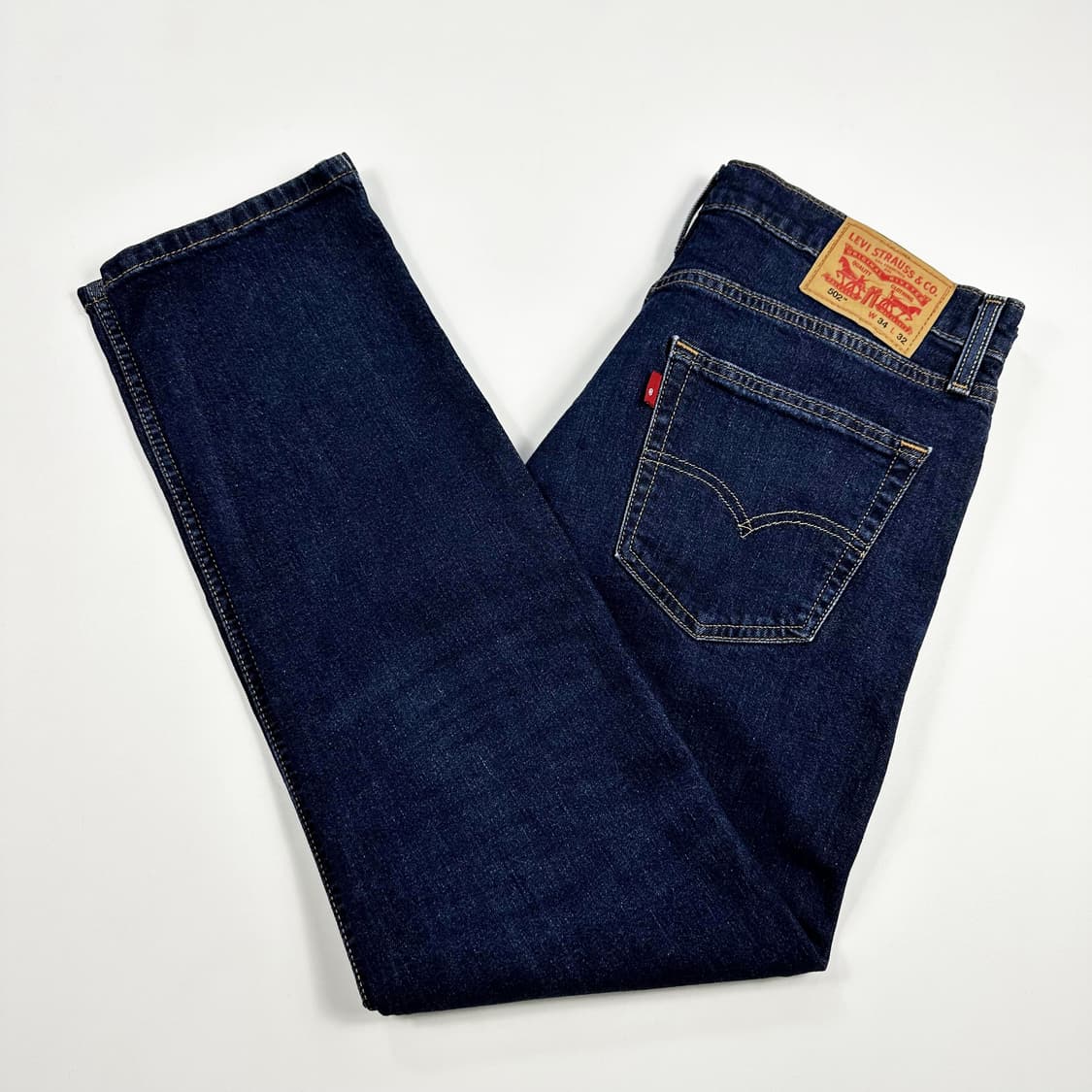 리바이스 502 오리지널 진청 데님 팬츠 (34인치) 상품이미지2