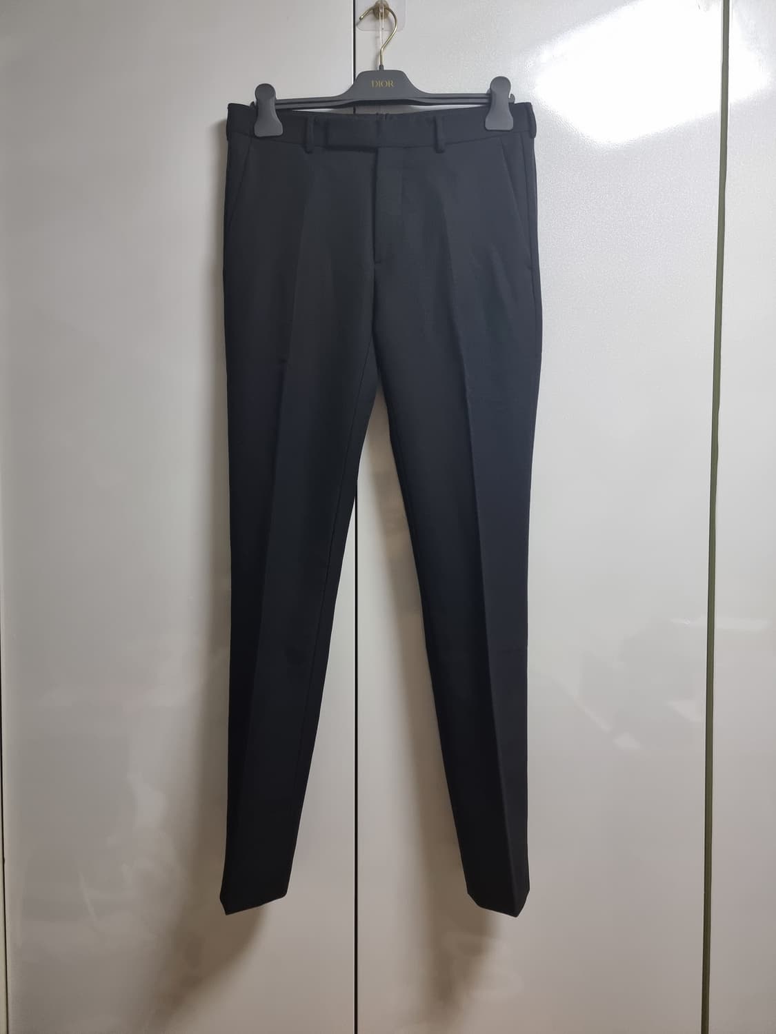 디올옴므 시그니처 블랙 슬랙스 46사이즈 상품이미지1