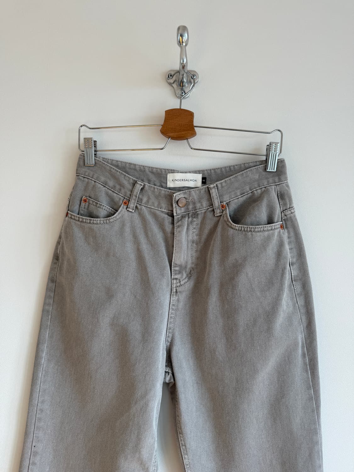 킨더살몬(KINDERSALMON) 그레이 팬츠 상품이미지2