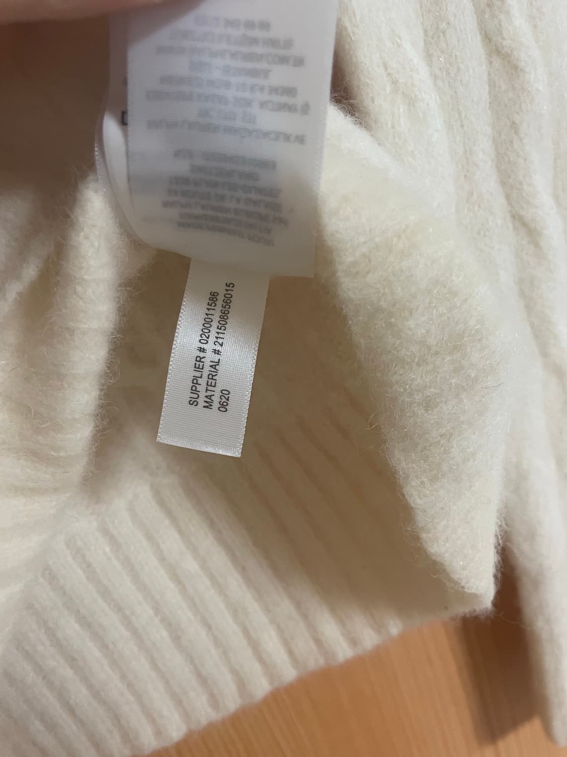 폴로 랄프로렌 케이블 니트 S 울&캐시미어 혼방 상품이미지7