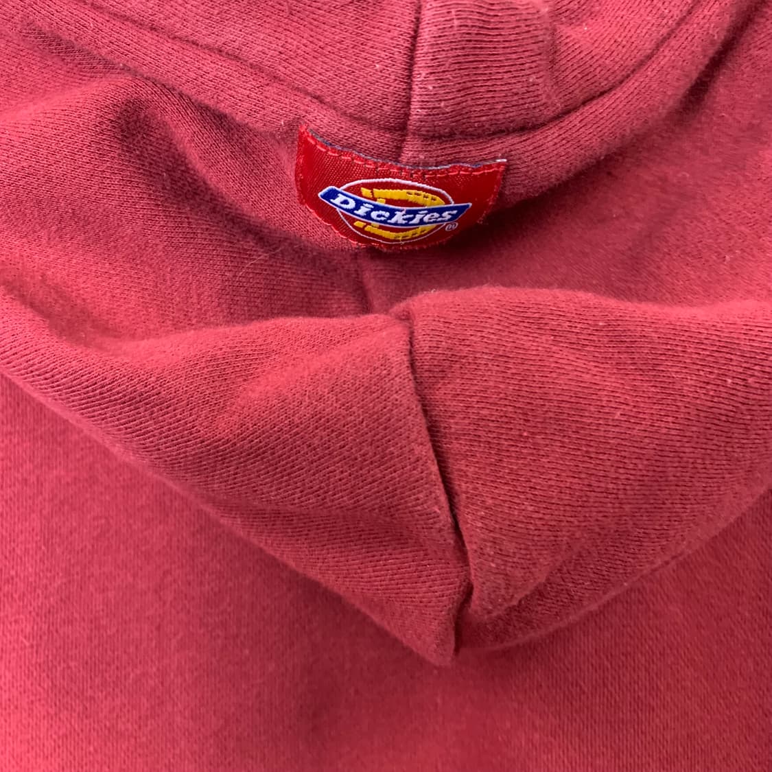 디키즈 y2k 와투케 usa 버건디 후드티 상품이미지6