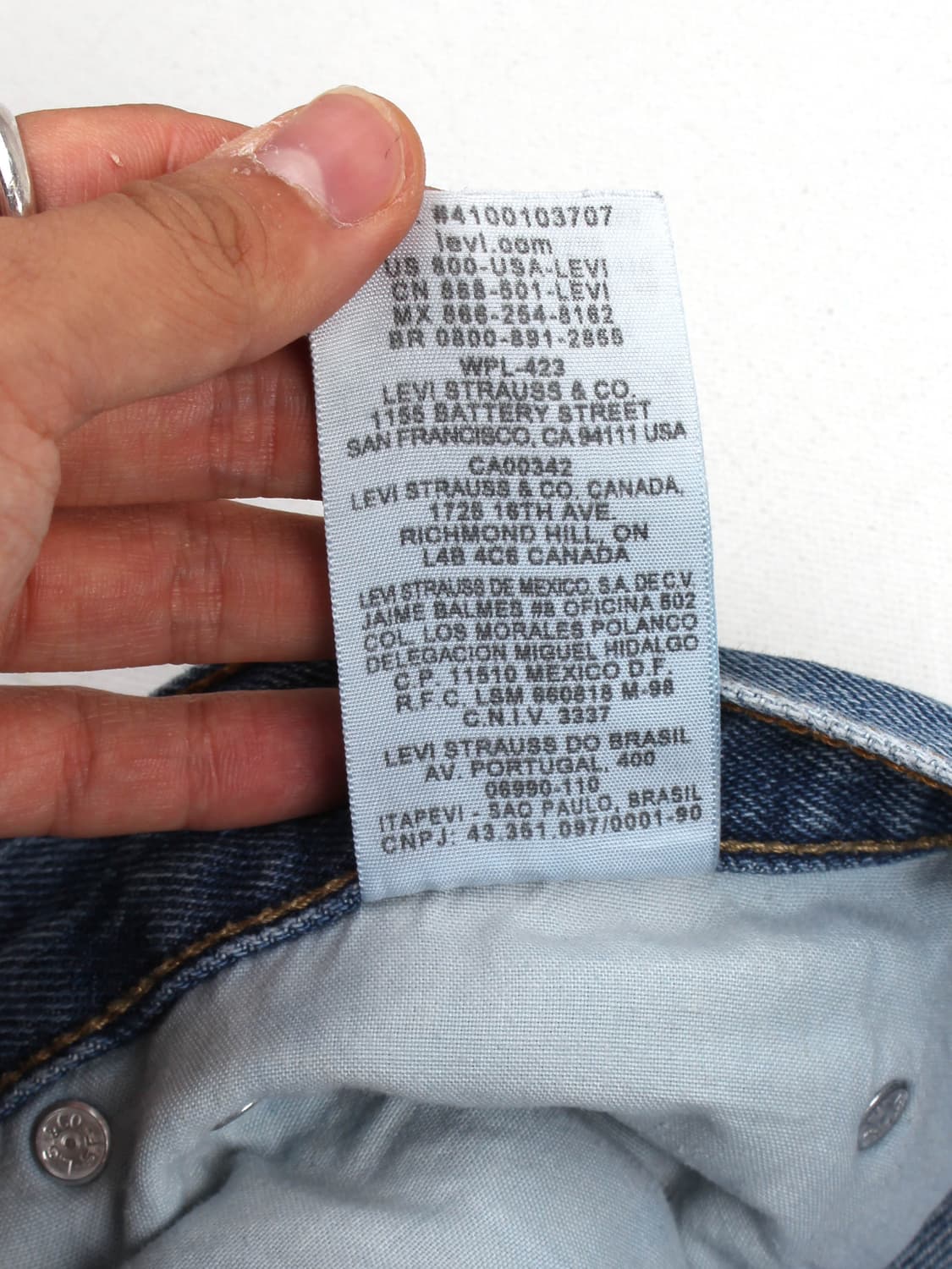 00s LEVI'S 550 Denim Pants (36) (#020) 상품이미지6