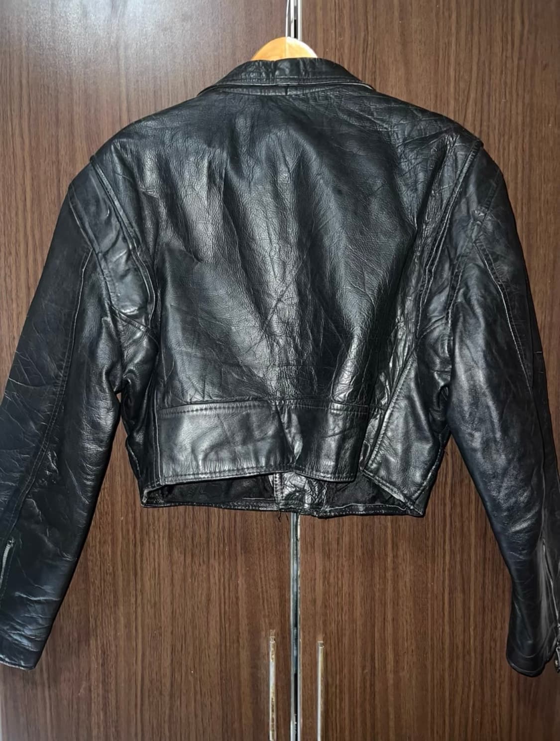 AKASO 빈티지 소가죽 모터사이클 자켓 상품이미지3