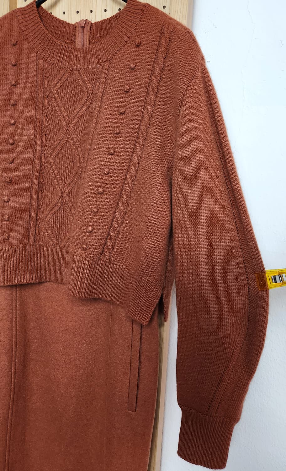 듀엘 울 니트원피스 S 상품이미지4