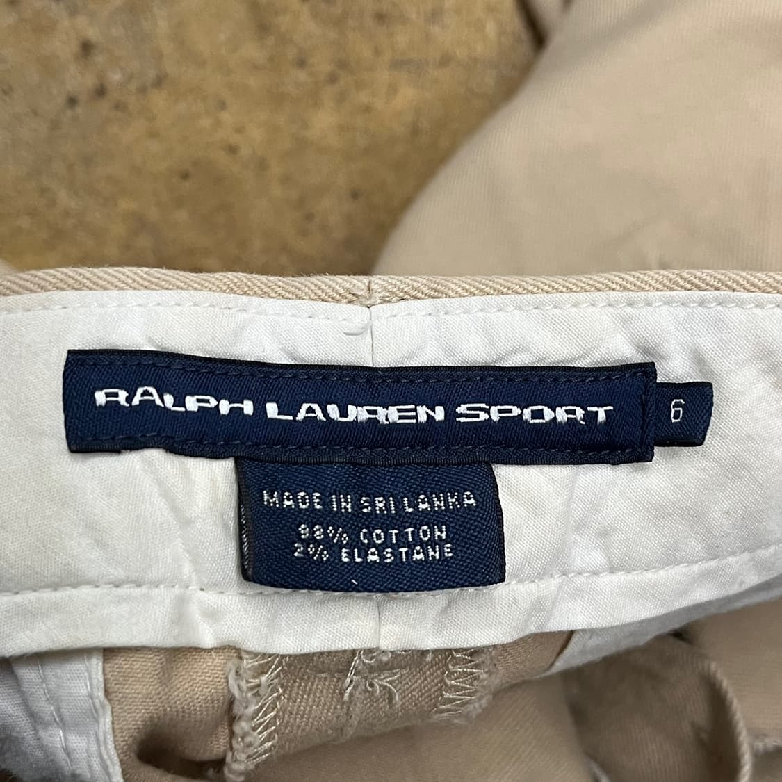 [정품/6] 폴로 랄프로렌 스포츠 베이지 면바지 b14 상품이미지4