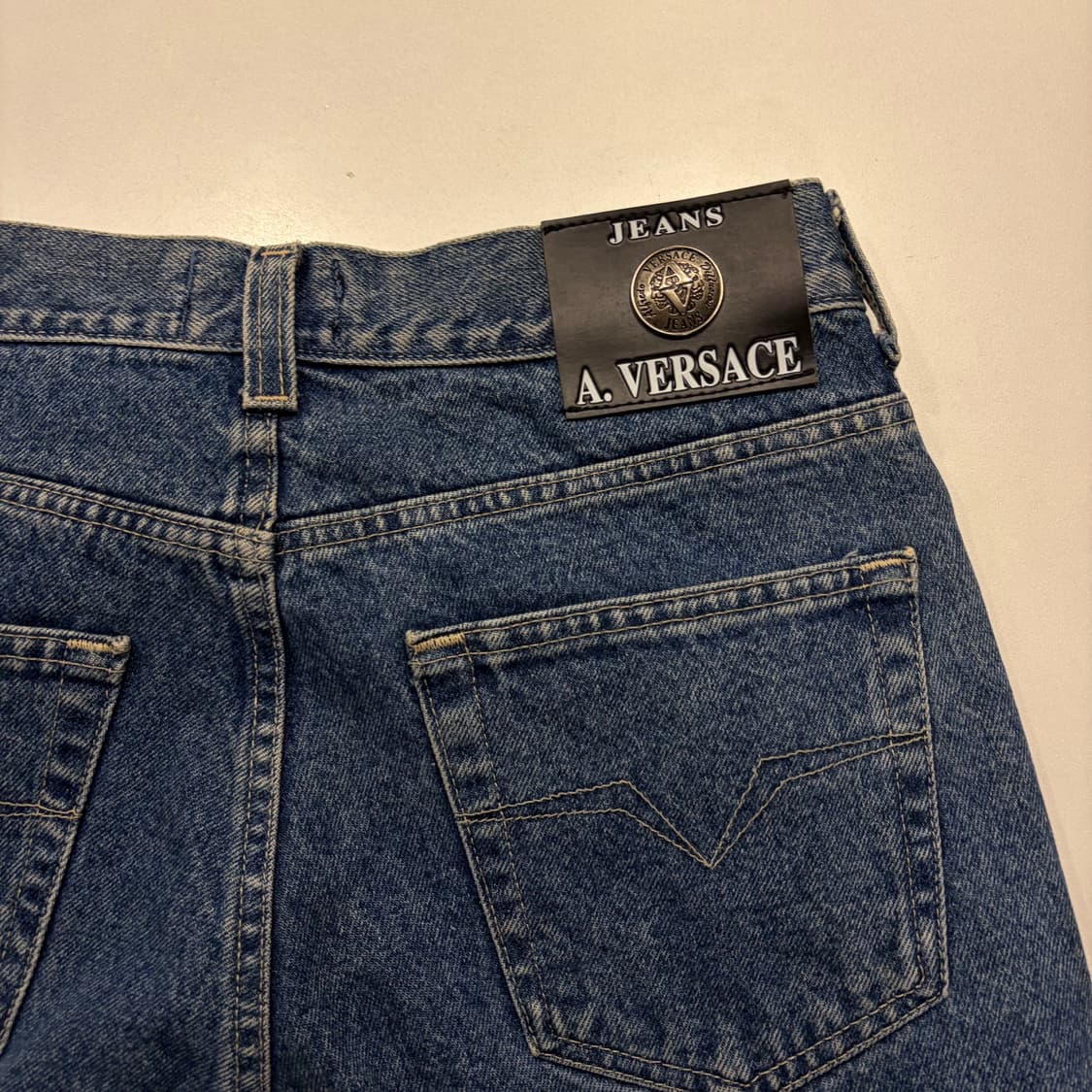 [32] A. 베르사체 빈티지 청바지 데님 팬츠 D422 상품이미지3