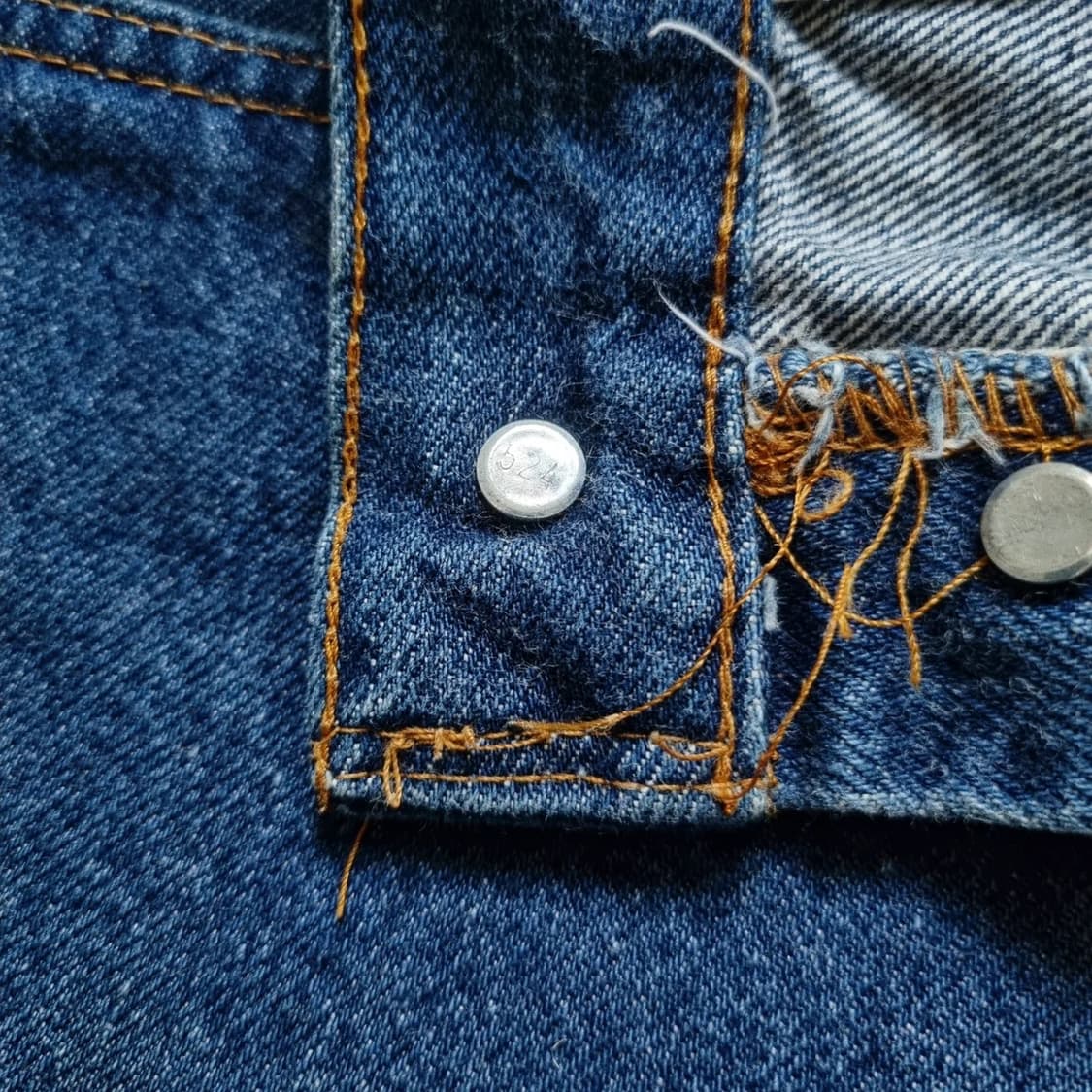 80s USA Levis 501 66후기 셀비지 33/33 상품이미지6