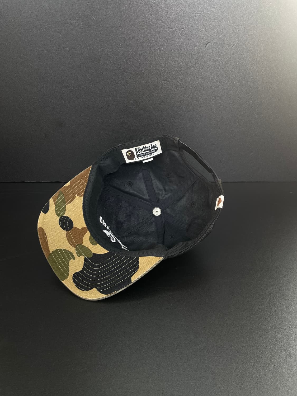 베이프 BAPE 컬리지 베이스볼 스냅백 상품이미지8