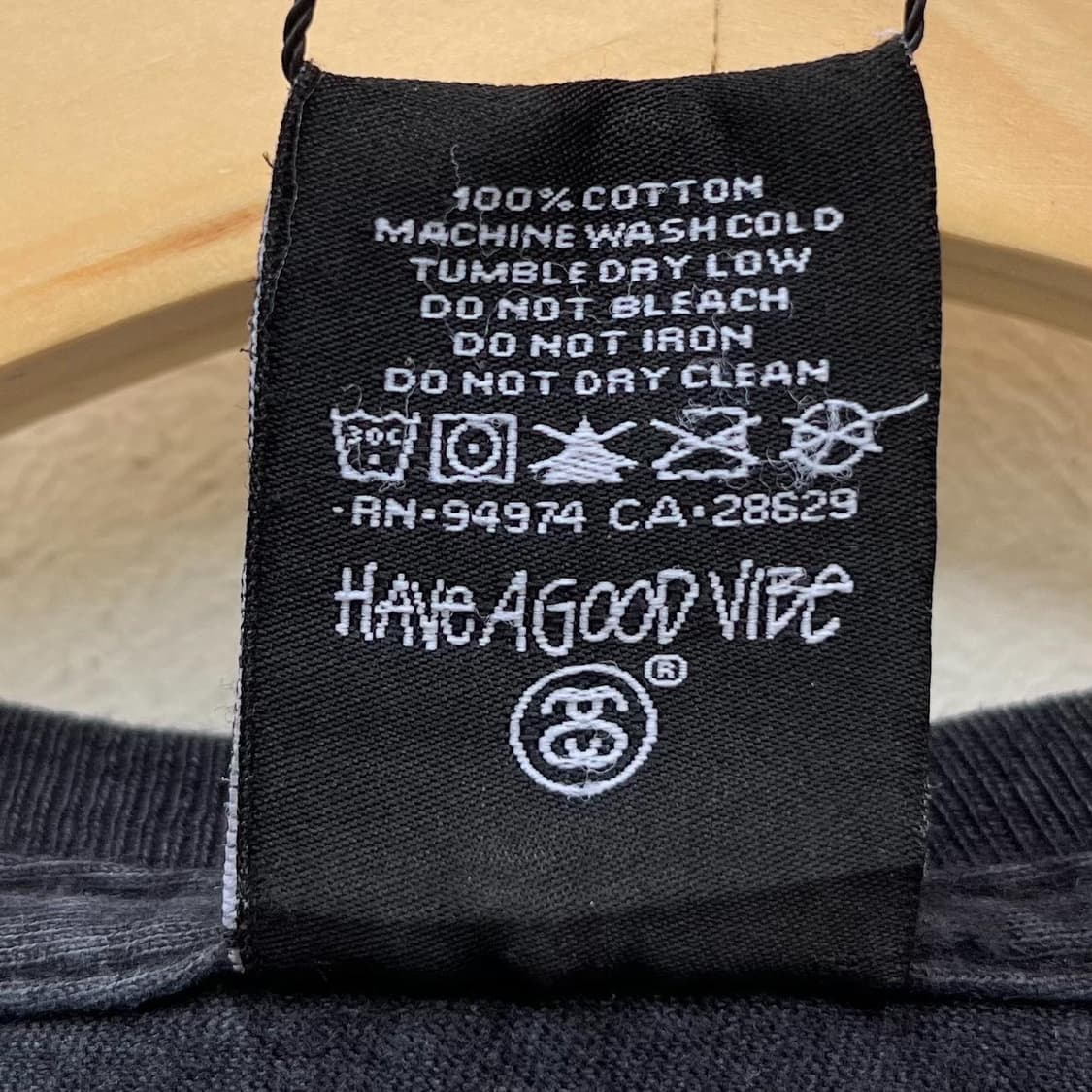 스투시 x 킹 파드 에어 브러시 베이비 티셔츠 상품이미지9