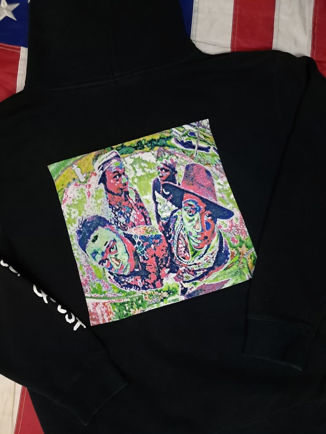 오리지날 스투시 X A Tribe Called Quest 후드티 상품이미지2