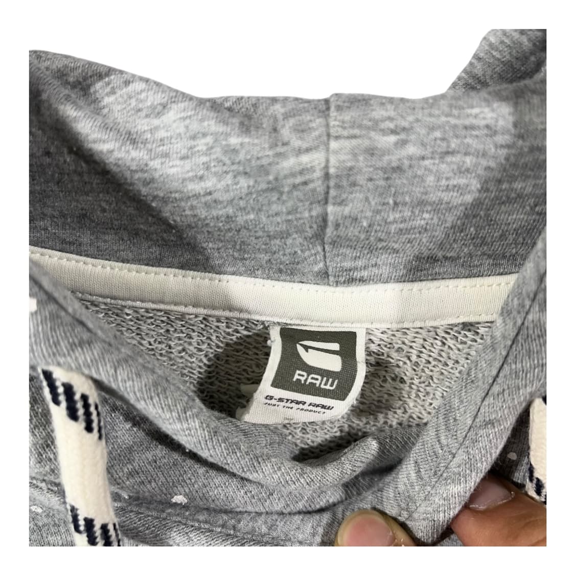 [G Star Raw] 지스타 로우 페인팅 후드티셔츠 상품이미지6