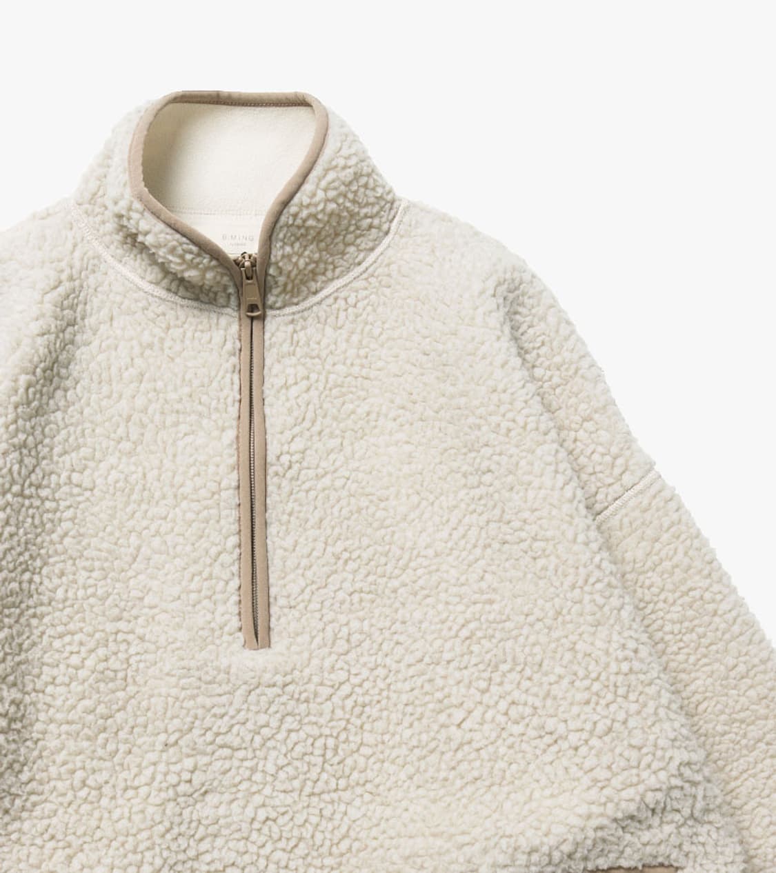 B:MING BY BEAMS - HALF ZIP FLEECE 상품이미지3