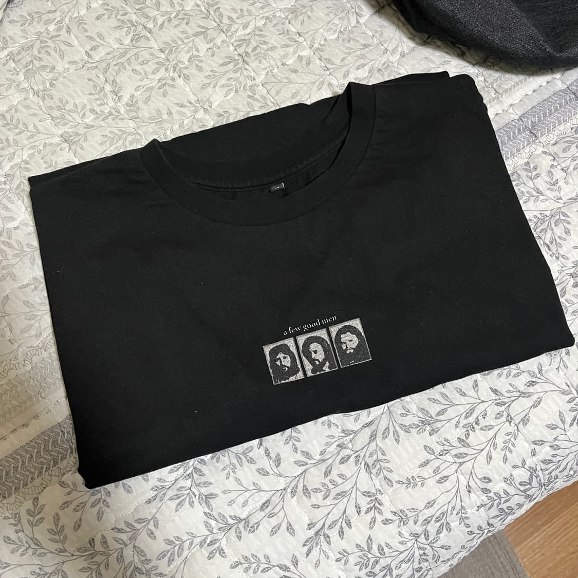 [4] 폴리테루 어퓨굿맨 반팔 티셔츠 / Black 상품이미지1