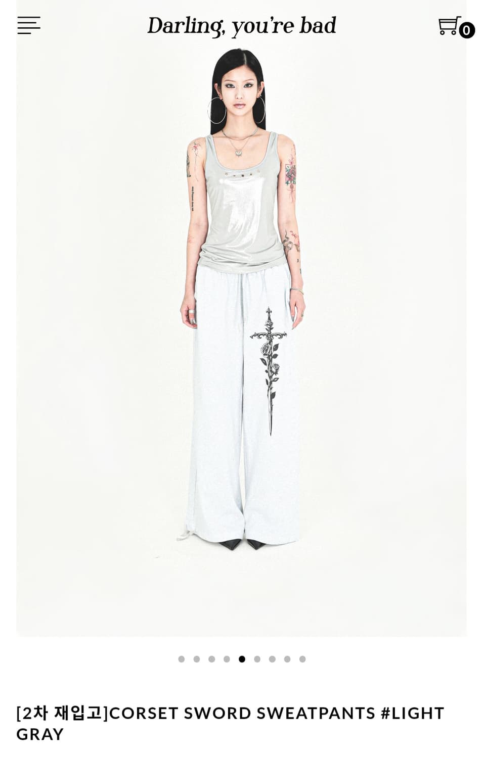 (새 상품) 달링유어배드 코르셋 팬츠 상품이미지3