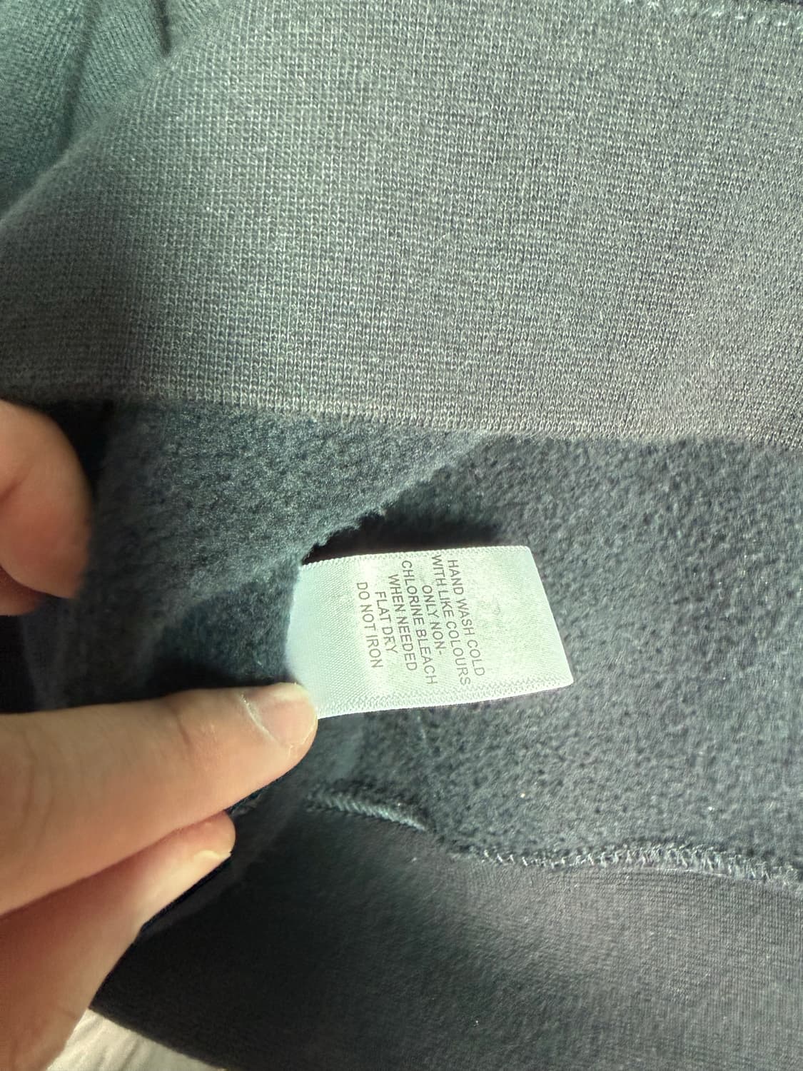 피어오브갓 에센셜 후드 센스 익스클루시브 다크 네이비 L 상품이미지8