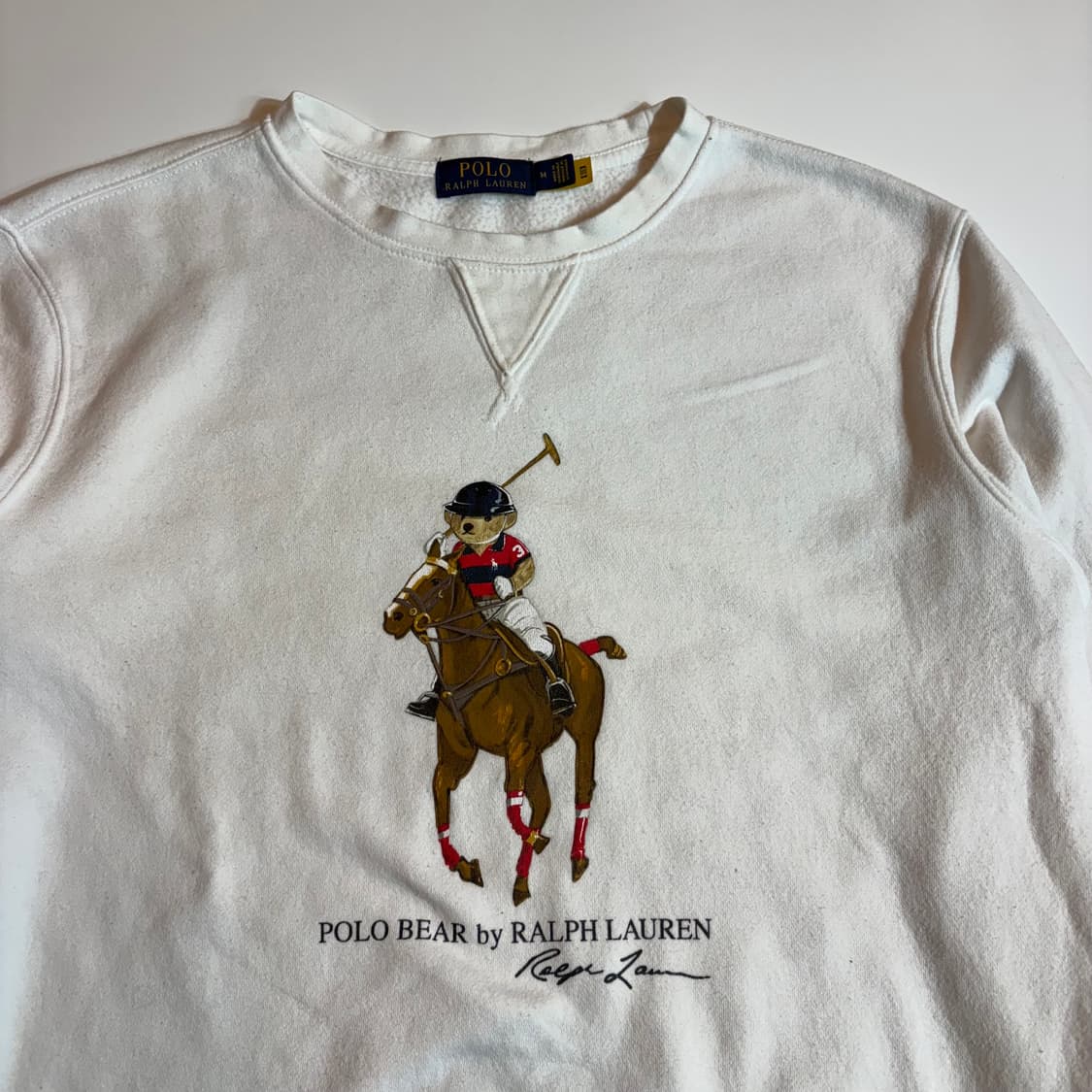 폴로 랄프로렌 폴로베어 자수 맨투맨  상품이미지2