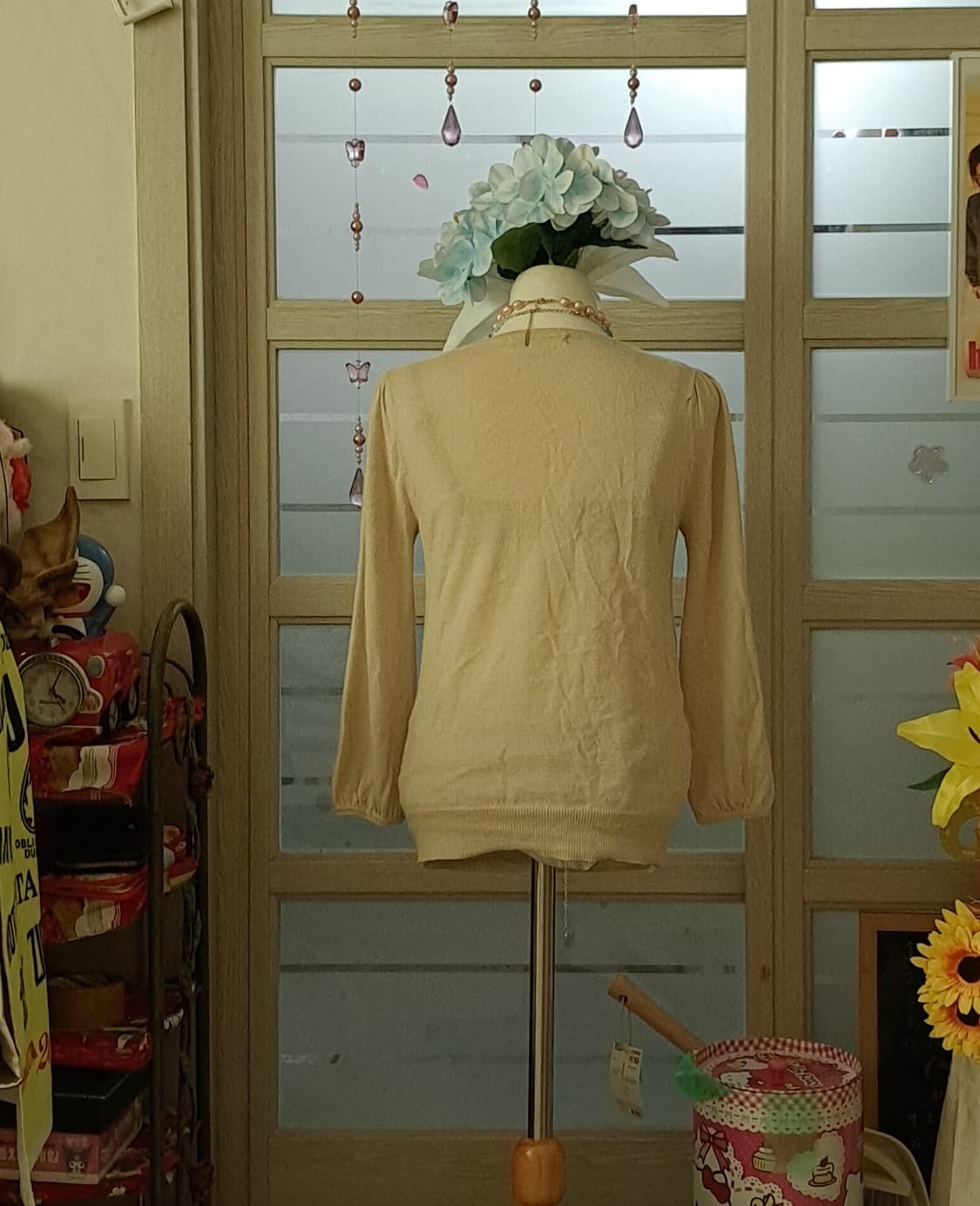 밀크라떼 리본 니트 상품이미지5