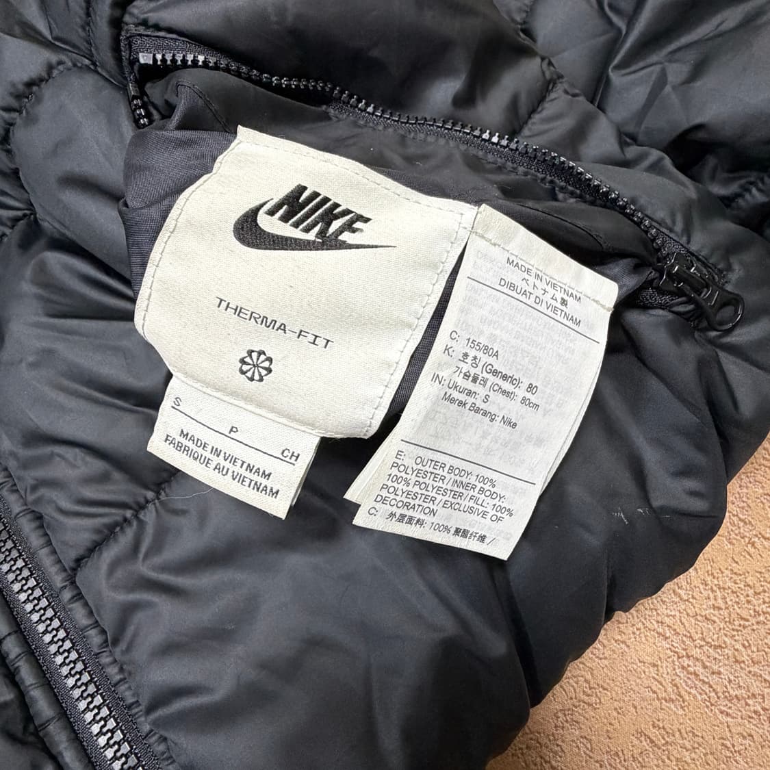 나이키 우먼스 써마핏 빅스우시 리버시블 숏패딩 상품이미지4