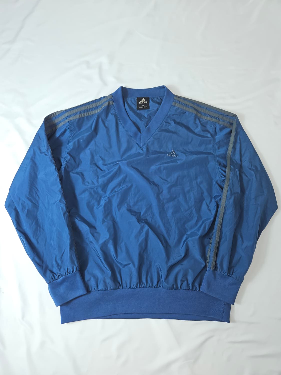 아디다스 00s 코랄 올드스쿨 웜업 빅로고 바람막이 유광 빈티지 95 상품이미지2