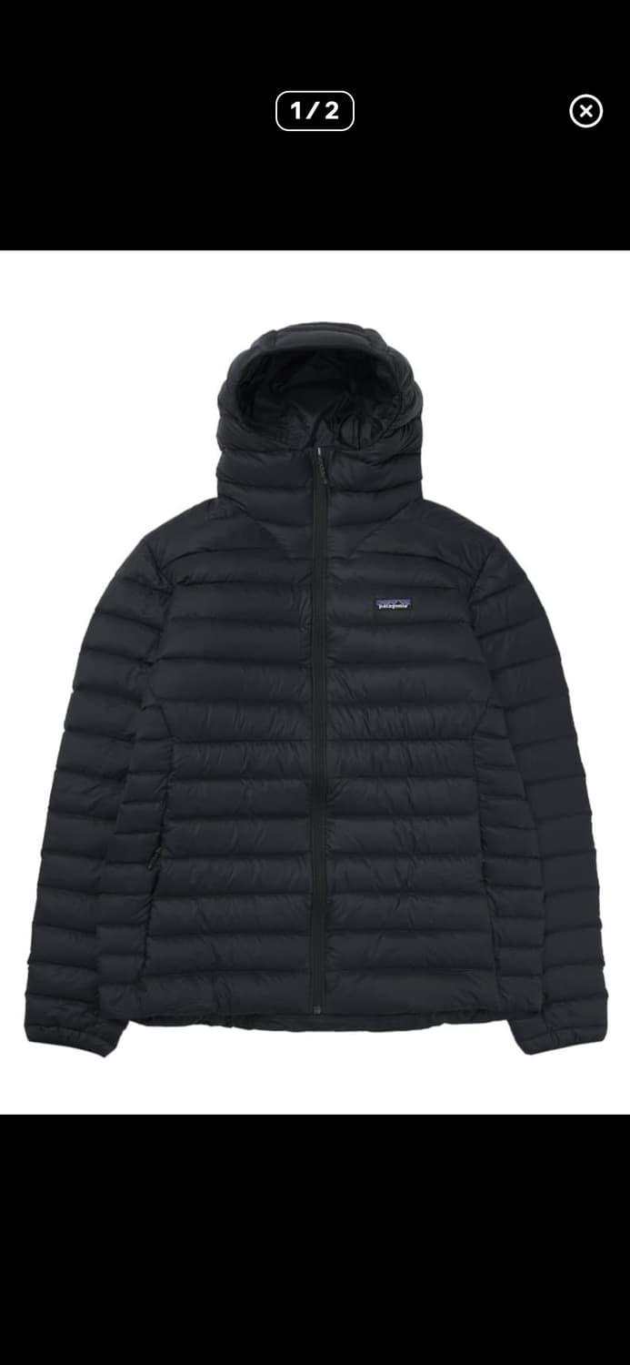 파타고니아 후드 경량패딩 상품이미지1
