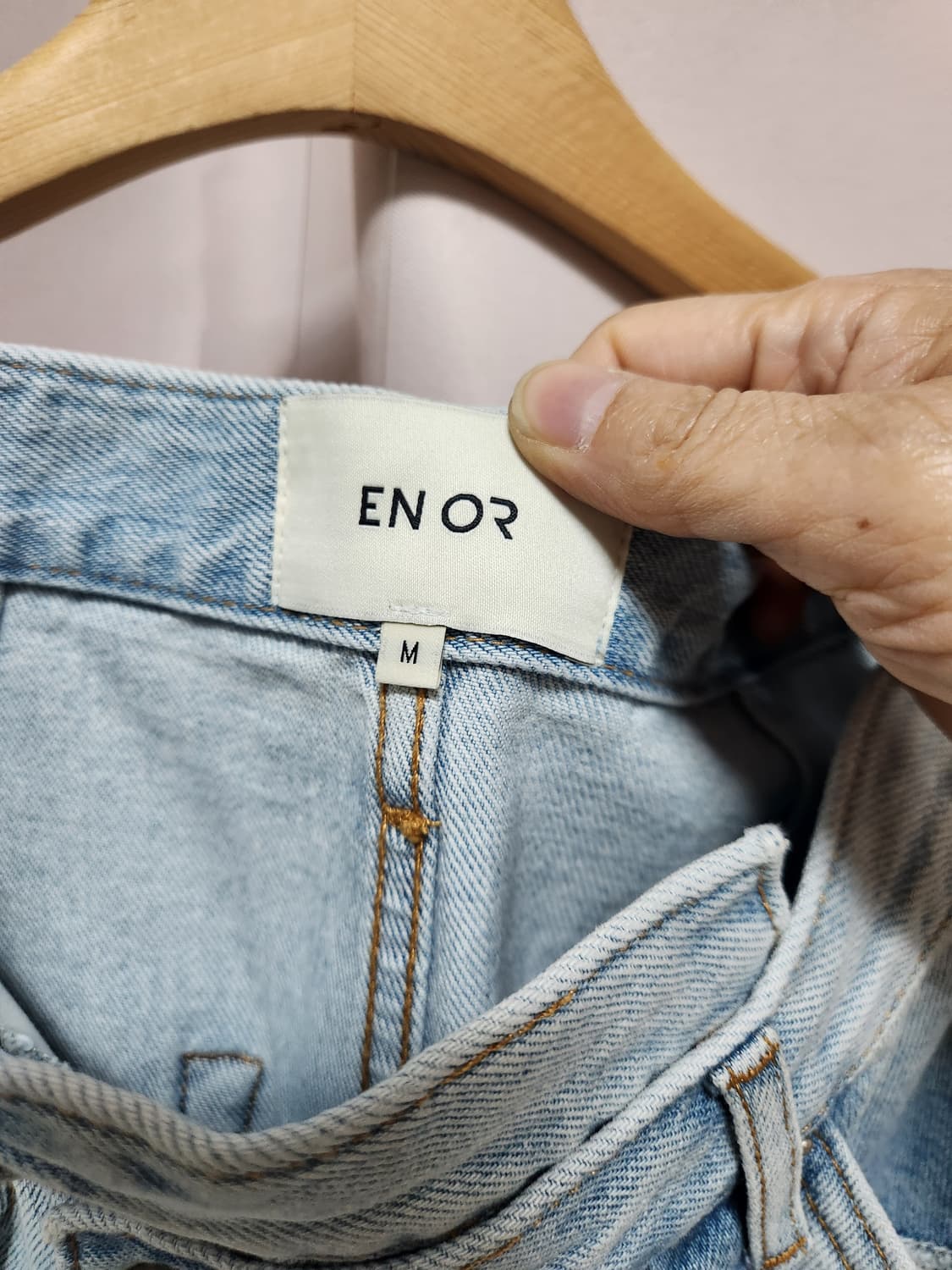 EN OR 데님 스커트 상품이미지5