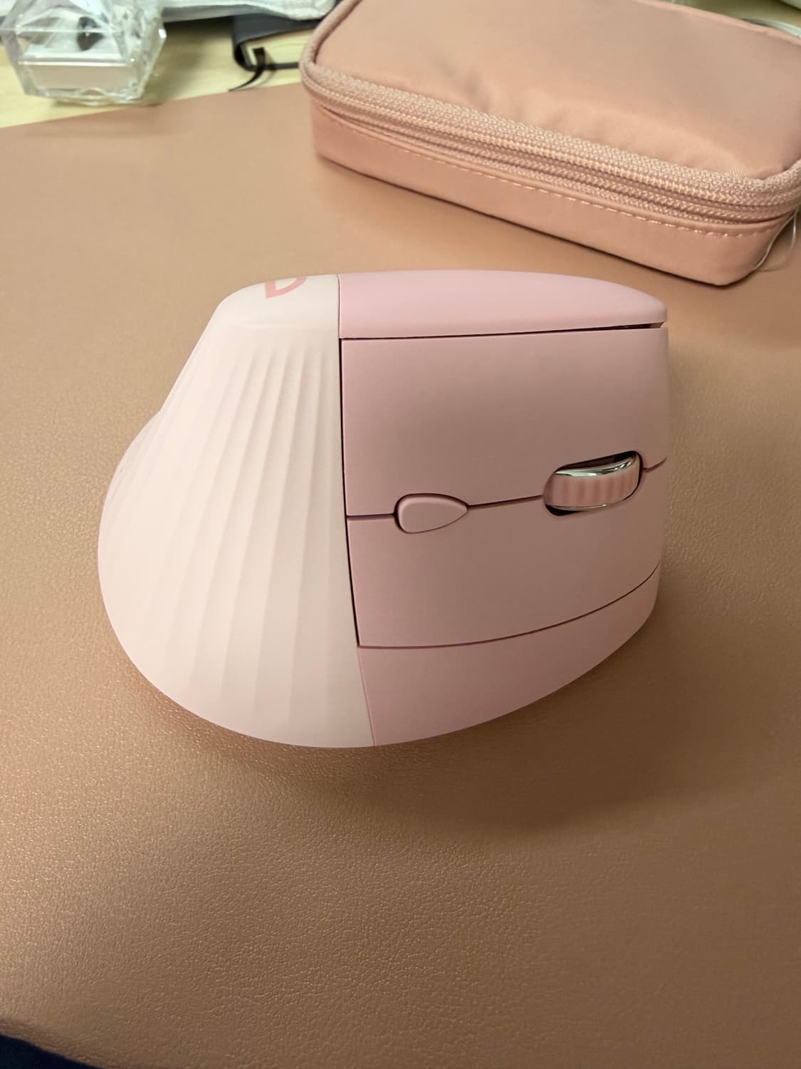 새상품 wem60 무선 마우스 핑크 손목 증후군 예방 상품이미지3