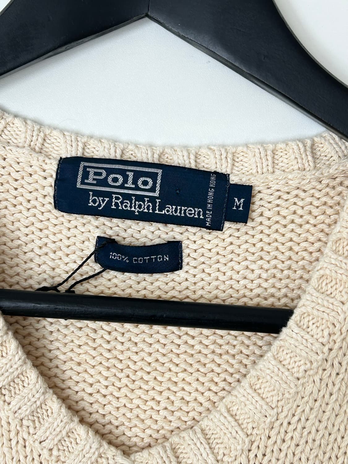 Polo 폴로 랄프로렌 베이지 니트 베스트 상품이미지6