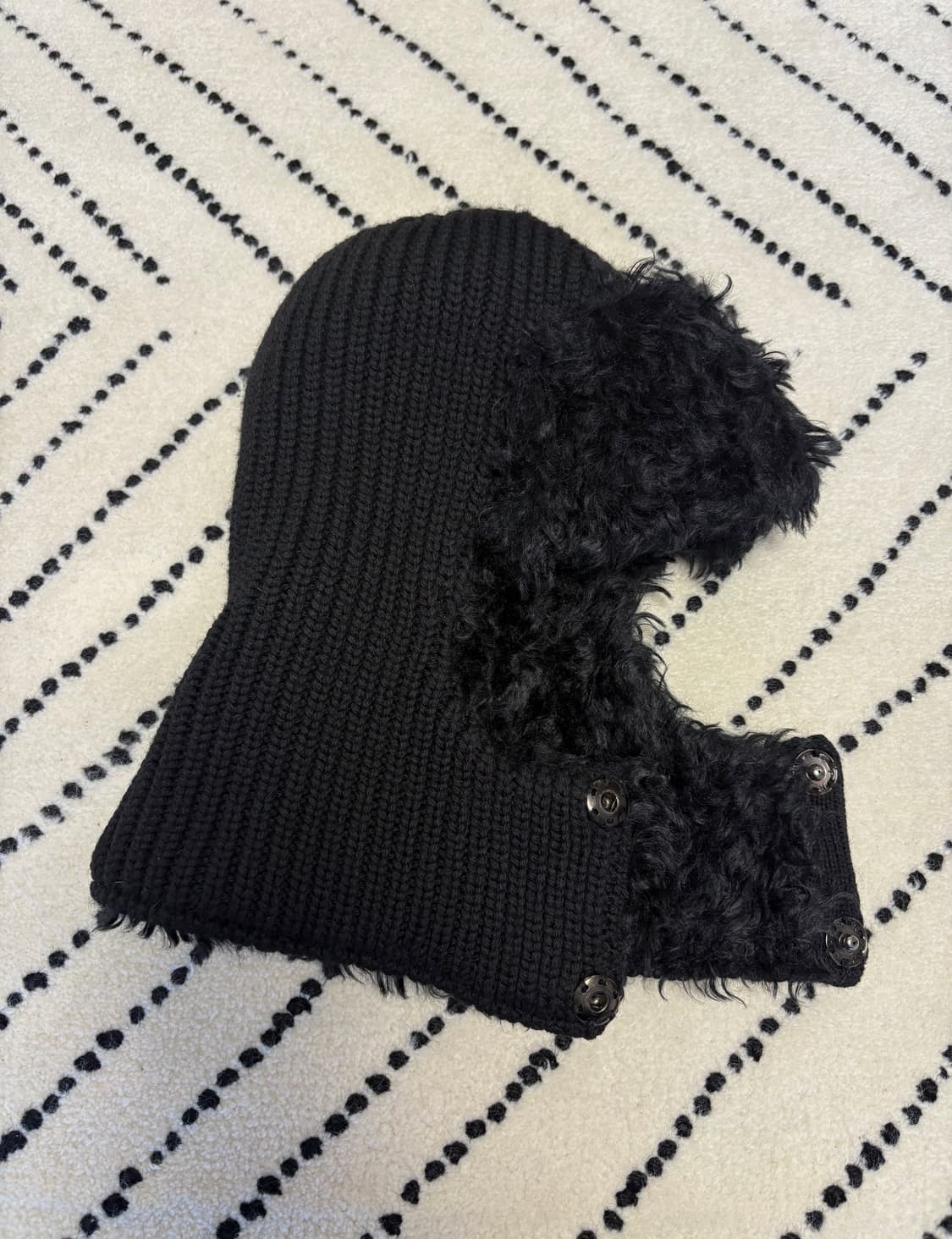 Prada 양모 헤어리 트루퍼 햇 상품이미지1