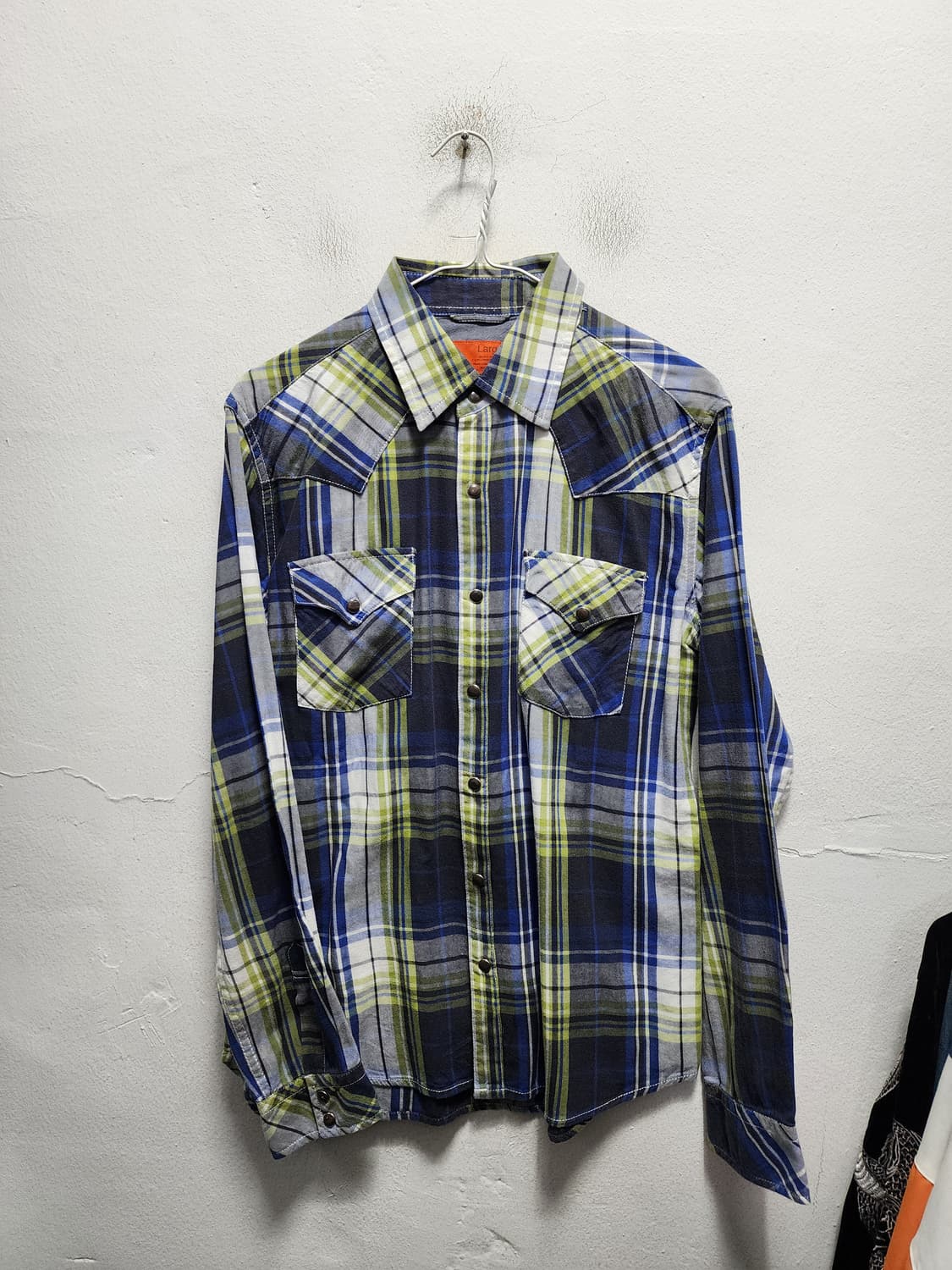 디키즈 웨스턴 큰체크 셔츠 상품이미지1