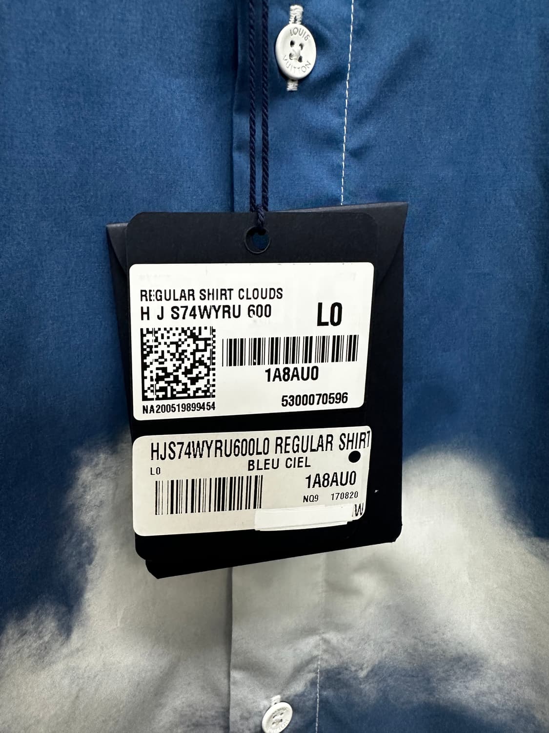 루이비통 로고 클라우드 셔츠 (100 105)  상품이미지7