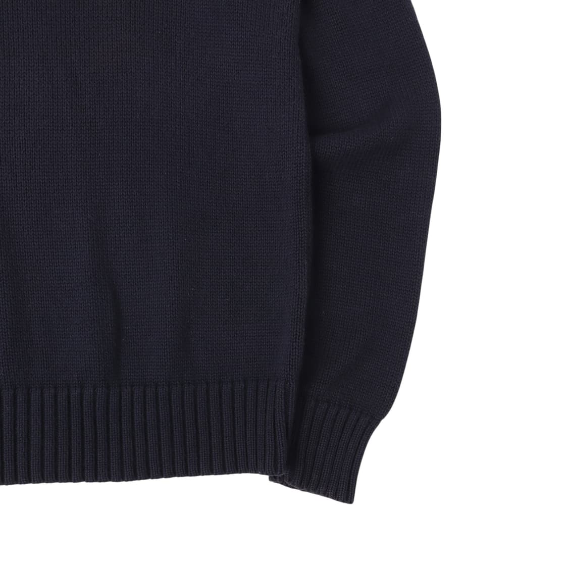 폴로 랄프로렌 네이비 코튼 니트 스웨터 상품이미지4