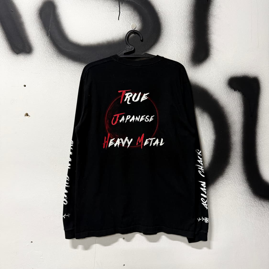 United Athle Gyze 아시안 카오스 풀 프린팅 펑크 롱 슬리브 상품이미지2