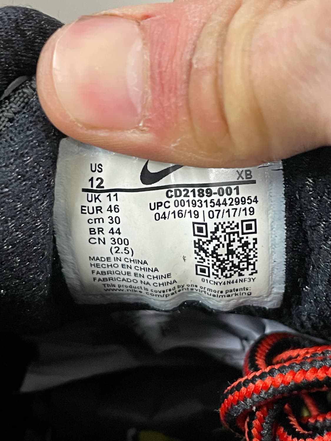 나이키 ACG 블랙 하바네로 레드 300 상품이미지9