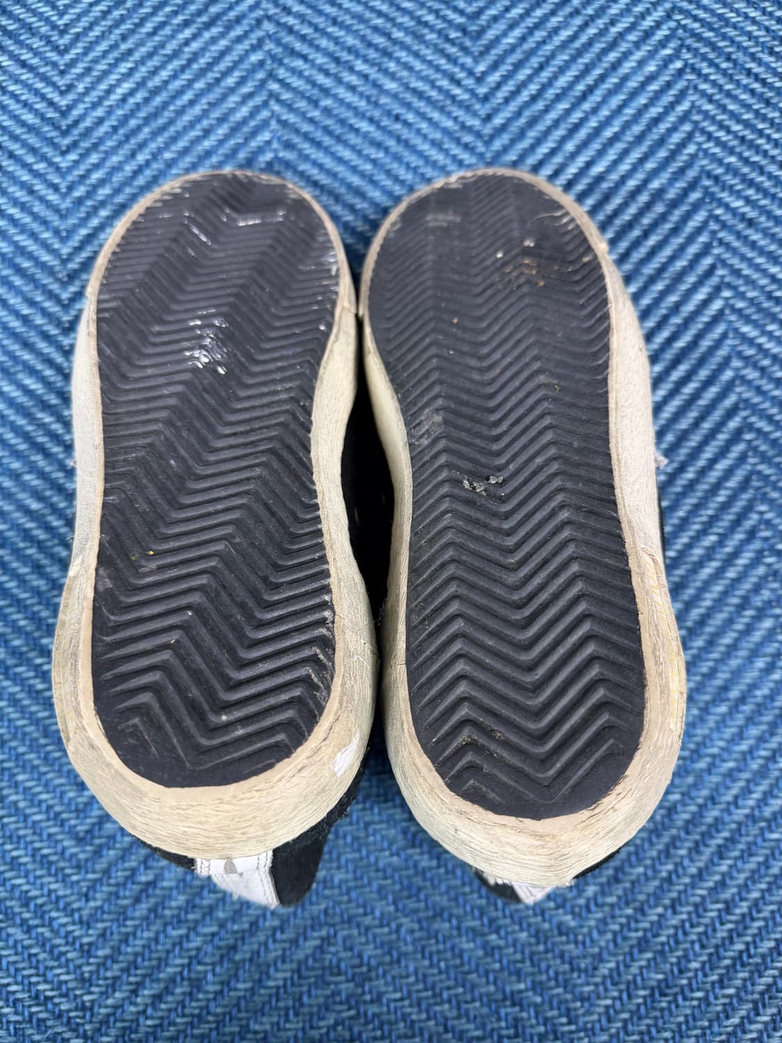 [정품] 골든구스 프란시 블랙 스웨이드 하이탑 (Size 39) 상품이미지6