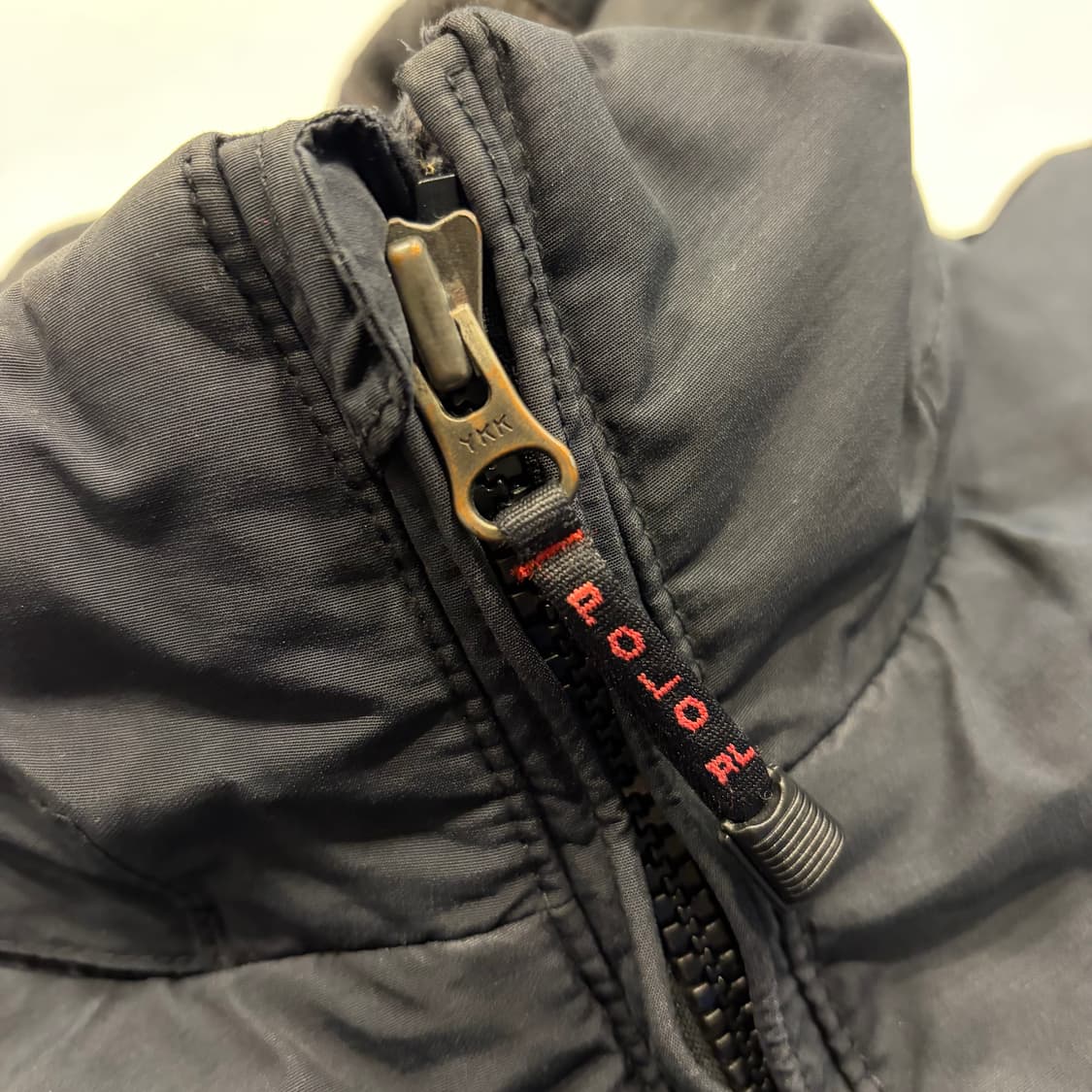 [100] 폴로스포츠 빈티지 블랙 패딩 점퍼 C499 상품이미지4