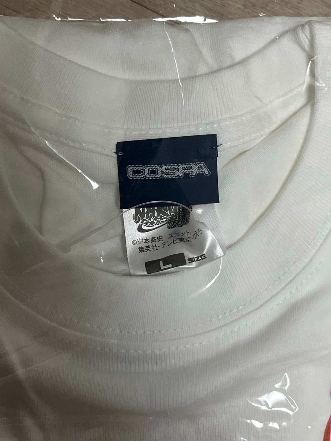 정품 나루토 COSPA 반팔 티셔츠 L사이즈 상품이미지3
