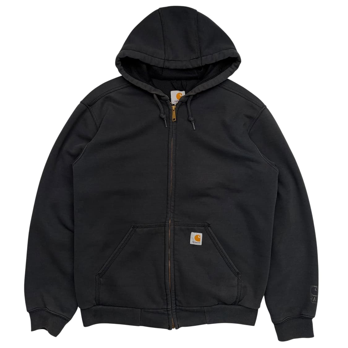 칼하트 레인 디펜더 차콜 블랙 써멀 후드집업 S 상품이미지1