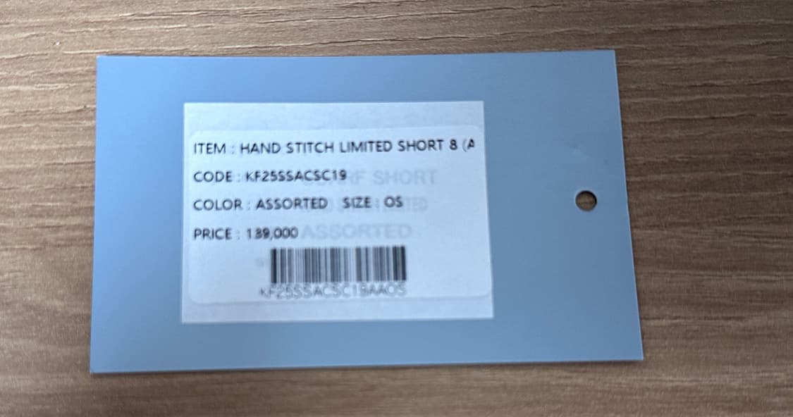 택포)케네스필드 핸드 스티치 리미티드 숏 상품이미지6